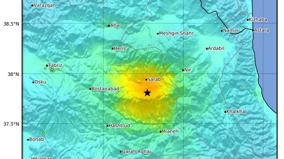 Najmanje petero mrtvih i više od 300 ozlijeđenih u potresu u Iranu